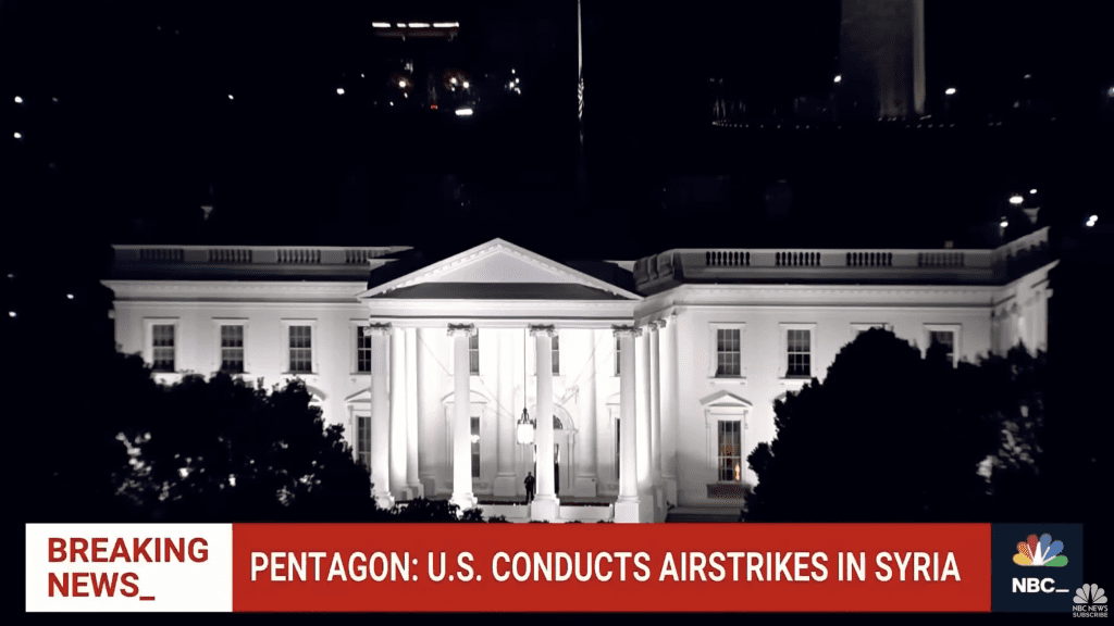 US Strikes on Iran in Syria